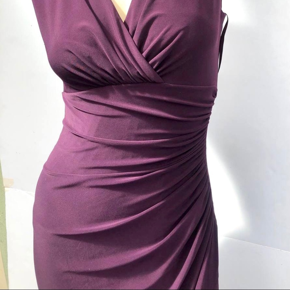 Lauren Ralph Lauren purple sleeveless dress size 4